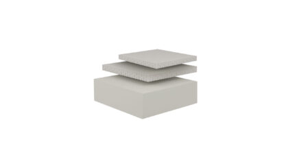 Στρώμα ALPINE ULTRA 200x200x22cm Χωρίς Ελατήρια με Latex - Dunlopillo