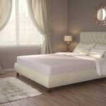 Κρεβάτι JASMINE 200x200cm Επενδεδυμένο με ύφασμα - Dunlopillo
