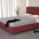 Κρεβάτι ROSE 200x200cm Επενδεδυμένο με ύφασμα - Dunlopillo